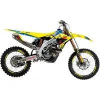 Blackbird Racing Dream 5 Suzuki Rm-z 250 19-26/rm-z 250 E 2019/rm-z 450 18-26/rm-z 450 E 18-19 Klistremerker