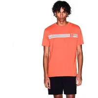 Armani Exchange for man. XM001792AF12308U3040 T-shirt Stripe rust (M), Blue, Casual, Cotton, Short sleeve