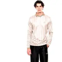 Emporio Armani for man. 7M001299_AF21799 Polo Soccer white (XL), Casual, Polyester, Long sleeve