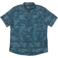 Salty Crew Flagship Uv Button Up Skjorte blå