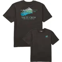 Salty Crew Mahi Surface Classic T-skjorte svart