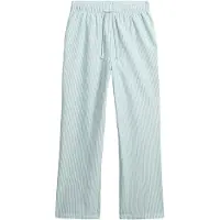 Superdry for woman. W7011273A Stripe Elastic trousers green (S), Homewear, Cotton