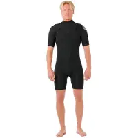 Rip Curl Dawn Patrol Spring 2/2 Mm Kortskjortet Neopren-drakt Med Glidelås I Brystet