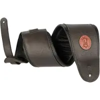 Levys Leathers Signature Legacy 4.5" Leather Guitar Strap Dark Brown