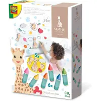 SES Creative Fargekritt Til badet - Sophie la Girafe - - OneSize - Badeleker