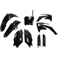 Ufo Honda Crf 250r/450r 2011-2013 Usa Hokit115f-001 Fork Protectors & Plastsett