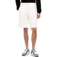 EA7 for man. 7M001491_AF17787 Logo Series Shorts M White (M), Casual, Sport, Cotton, Sportswear, Multisport