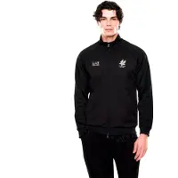 EA7 for man. 7M002297_AF21420 Sweatshirt Soccer black (S), Sport, Sportswear, Multisport, Polyester