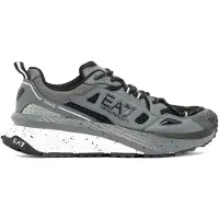 Emporio Armani unisex. 7X000602_AF10181 Crusher Sonic Trail 2.0 shoes grey (41 1/3), Flat, Laces, Casual