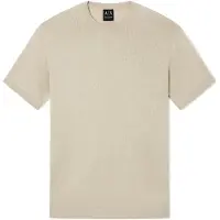 Armani Exchange for man. XM002439AF22249U6229 Ribbed Tricot beige T-shirt (XXL), Casual, Cotton, Short sleeve