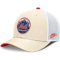 Nike Mlb Dri-fit Rise Structured New York Mets Truckerlue