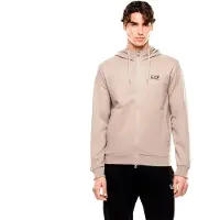 Emporio Armani for man. 8NPM33_PJVRZ Core Identity beige sweatshirt (XS), Casual, Sport, Cotton, Sportswear, Multisport