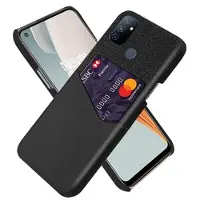 Mtp Products KSQ OnePlus Nord N100-deksel med kortlomme - Svart
