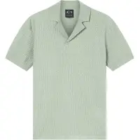 Armani Exchange for man. XM002165AF20139U7210 Polo Knit Hedge Green (L), Casual, Cotton, Classic, Short sleeve