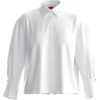 HUGO Eggy 10251212 Langermet Bluse