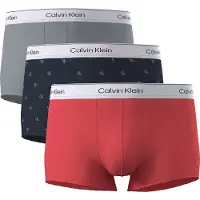 Calvin Klein Lv00nb4389 Trunk Low Rise Boxers 3 Enheter