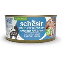 Schesir Complete Nutrition filet i gelé 6 x 140 g - Tunfisk med sardiner