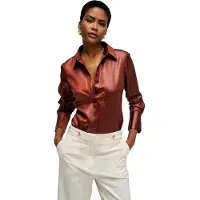 Salsa Jeans Basic Skjorte Med Lange Ermer