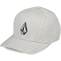 Volcom Full Stone Hthr Flexfit Caps grå