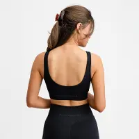 Drop of Mindfulness Seamless Deep V Sports-BH Svart