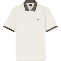 Armani Exchange for man. XM002329AF13026U1074 Premium beige polo shirt (S), Casual, Cotton, Short sleeve
