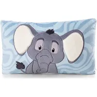 Nici Elefant Rektangulær Pute 43x25 Cm