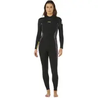Rip Curl Dawn Patrol 3/2 Mm Dame Våtdrakt I Neopren Med Lange Ermer Og Glidelås På Ryggen