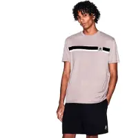 Armani Exchange for man. XM001792AF12308U6107 Regulan T-shirt with taupe band (S), Casual, Cotton, Short sleeve