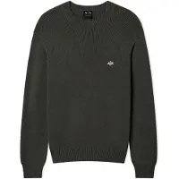 Armani Exchange for man. XM002819AF12930U8144 Pullover Pull green (M), Casual, Cotton, Long sleeve
