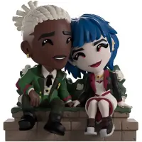 Youtooz Arcane Ekko & Powder Vinylfigur 2-pakning 11 Cm