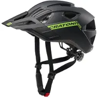 Cratoni Allride JR, sykkelhjelm, matt svart
