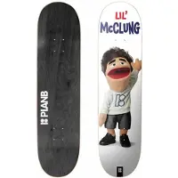 Plan B Lil' Buddies Mcclung Twin 8.25"x32.0" Skateboard Deck mønster