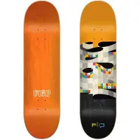 Flip Stenograph Team 8.375"x31.97" Skateboard Deck mønster