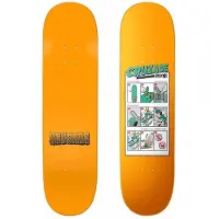 Cruzade Lessons IV 8.25"x31.65" Square High Skateboard Deck mønster