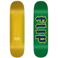 Flip Cancelled Green 8.125"x31.59" Skateboard Deck mønster
