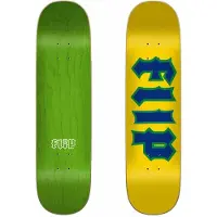 Flip Cancelled Yellow 8.4"x31.73" Skateboard Deck mønster