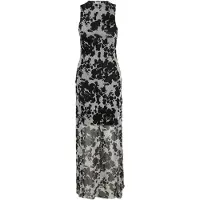 Noisy May Nmmarika Maxi Mesh Ermeløs Kjole