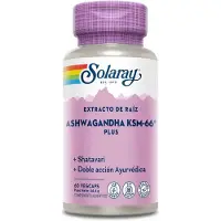 Solaray Ashwagandha Ksm-66 Plus Kapsler 60 Enheter