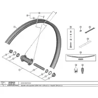 Shimano 299 Mm Wh-m9220-tl-f15-b-29 Ewhspokey000a Eiker Og Nippler Sett 28 Enheter