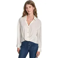 DKNY Dw5900125 Skjorte Med Lange Ermer