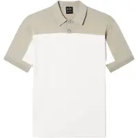 Armani Exchange for man. XM002151AF22062M1297 Polo Elegant off-white (M), Casual, Cotton, Short sleeve