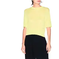 Armani Exchange for woman. XW001912AF21575U2194 Jersey List yellow (L), Casual, Viscose, Short sleeve