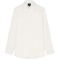 Armani Exchange for man. XM002319AF24533U0009 White cotton shirt (XXL), Casual, Classic, Long sleeve