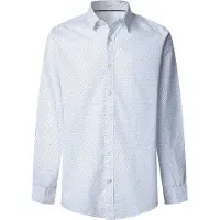 Pepe Jeans for man. PM3091191 Padua shirt white (XL), Casual, Cotton, Long sleeve