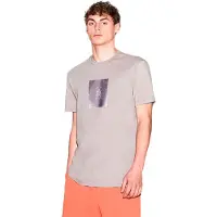 Armani Exchange for man. XM002213AF10356U6107 T-shirt Regular taupe (S), Casual, Cotton, Short sleeve
