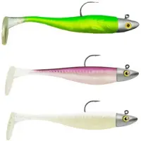 Delalande Zand Fat Shad Mykt Agn 10g 100 Mm 20 Enheter