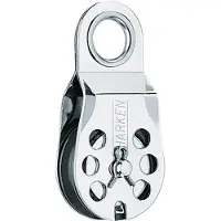 Harken Rekkeklemme Med Hylsehode 38 Mm