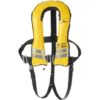 PLASTIMO Pilot Pro 300 Auto Uml Elite Oppblåsbar Redningsvest Med Sele