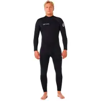 Rip Curl Trad 4/3 Mm Langarmet Neopren-drakt Med Glidelås På Ryggen