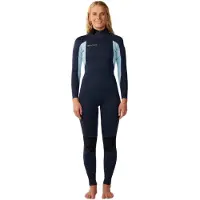 Rip Curl Trad 3/2 Mm Dame Våtdrakt I Neopren Med Lange Ermer Og Glidelås På Ryggen